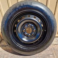 ruotino originale rosso o nero fiat 13 pollici