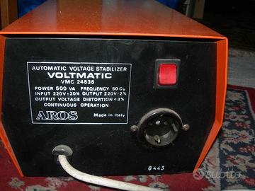 Stabilizzatore 220V primi anni '80
