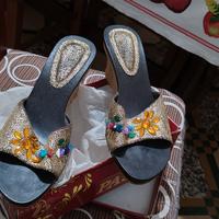 sandali con zeppa