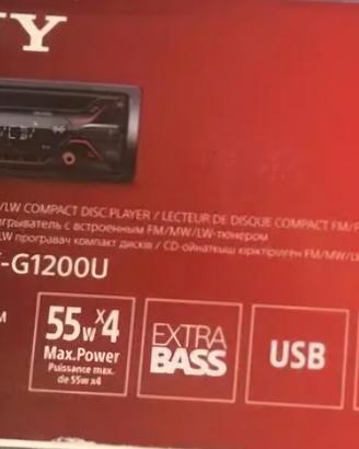 stereo auto Sony