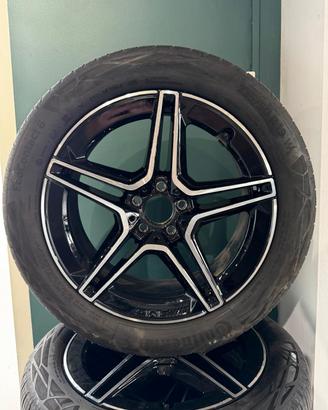 4 X CERCHI ORIGINALI MERCEDES AMG LINE 19" + GOMM