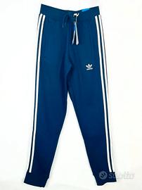 Pantaloni Tuta Blu Adidas