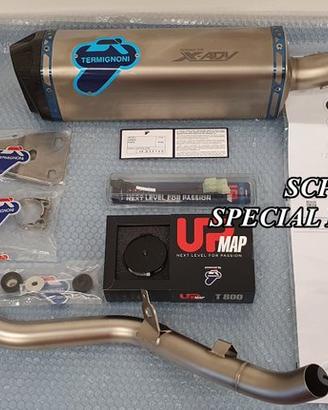 Termignoni honda xadv x adv scarico completo upmap