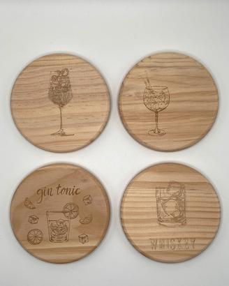 Sottobicchieri personalizzati