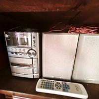 Lettore CD/musicassette/radio