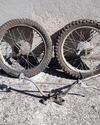 cerchi a raggi moto anni 70