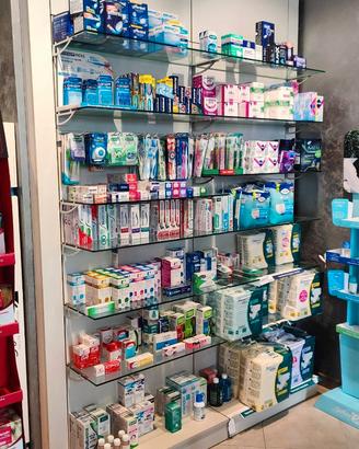 SCAFFALI ARREDO FARMACIA