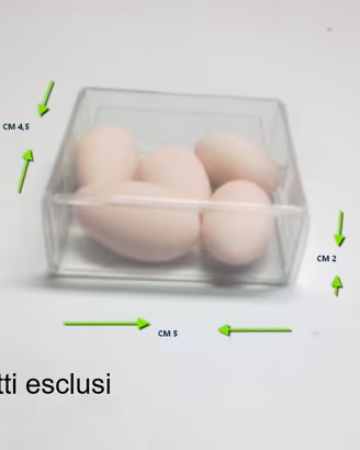 Scatole portaconfetti o piccoli oggetti 4,5x2x5
