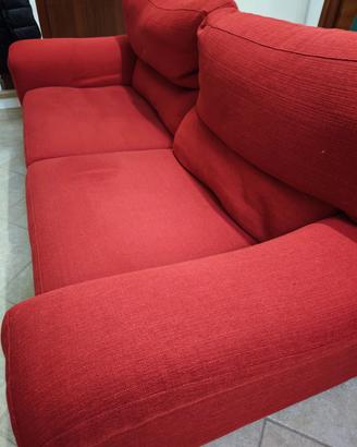 Poltrona Poltronesofà rossa 200x90 cm 