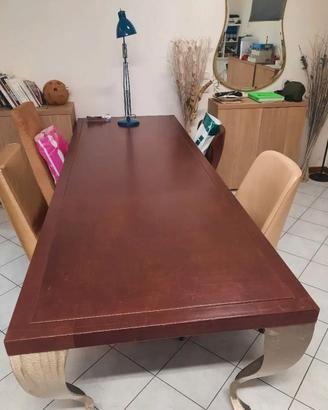 Tavolo in pelle Baxter modello Venus