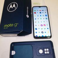 SMARTPHONE MOTOROLA MOTO G9 PLAY + CUSTODIA