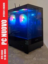 PC GAMING NUOVO per WARZONE FORNITE RTX 5060