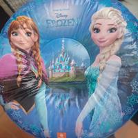 pouf gonfiabile Frozen per bimba 