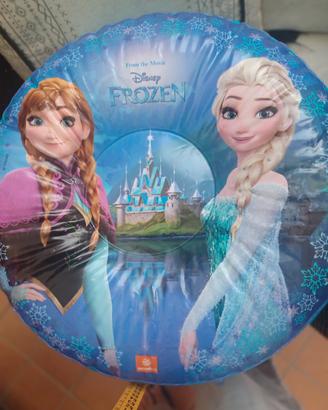 pouf gonfiabile Frozen per bimba 