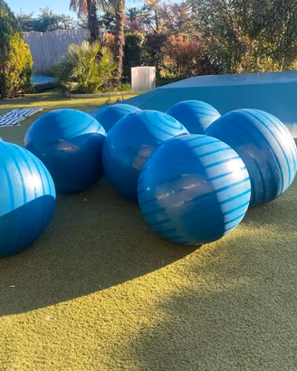 FITBAL PILATES Taglia 3   75 Centimetri- Turchese