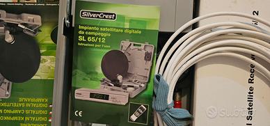 Kit impianto satellitare da campeggio