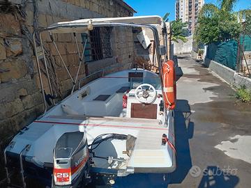 Barca 5.20 carrello e motore 