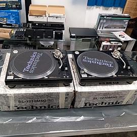USATO COPPIA TECHNICS SL -1210M5G CON IMBALLO