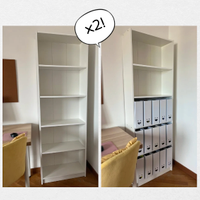 Libreria Gersby Bianco (due pezzi) Ikea