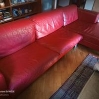 DivanoGIMS  Ecopelle made in Italy rosso bordeaux
