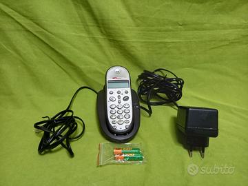 Telefono cordless con base della TIM, con display