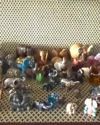 88 ELEFANI DI VARIE MISURE MATERIALI E FATTURA