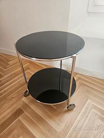 Tavolino carrello vintage IKEA STRIND – Nero