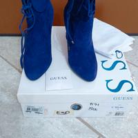 Stivaletti GUESS Blu Elettrico in Camoscio – n. 36