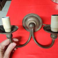 Lampadario da muro stile antico