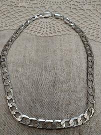 collana uomo argento 925 