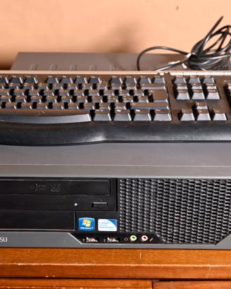 Fujitsu PC Computer Desktop +monitor Acer...