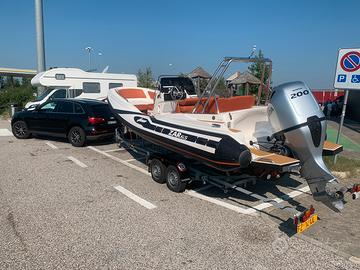 Trasporto barca gommone