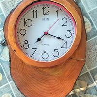 Orologio muro legno artigianale