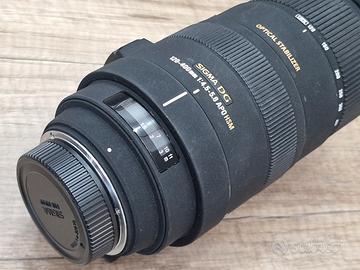 Nikon Sigma 120-400mm f/4.5-5.6 APO DG OS HSM