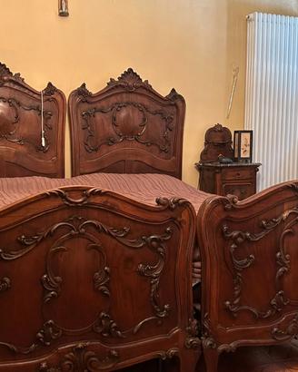 Camera da letto in stlle barocco piemontese