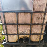 Cisterna IBC 1000 litri - Rubinetto modificato