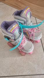 Pattini a rotelle bambina 30-34