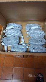 N. 8 pz. Cavo Ethernet RJ45 M/M 18mt. CAT5E