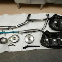 Scarico completo Softail borse filtro Harley 1340