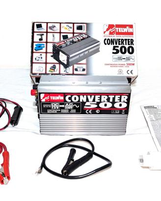 Telwin Converter 500 Inverter 12V 230V 500W