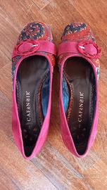 BALLERINE ROSSE CAFE NOIR