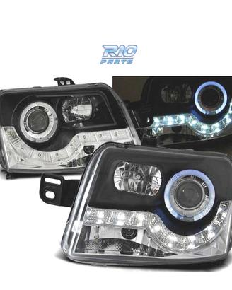 FARI DIURNI FIAT PANDA 03-09 NERI