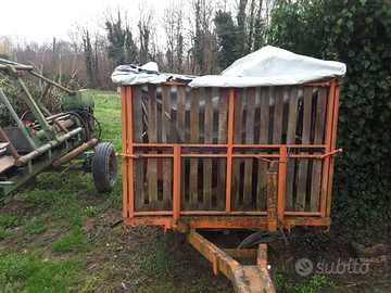 Carro ribassato x montagna piu vericello x trattor