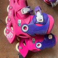 Rollerblade bambina 28/30 più protezioni
