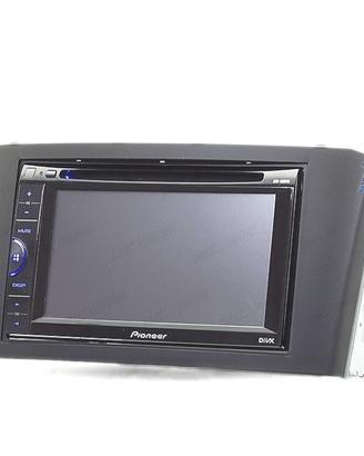 CORNICE NERA PER AUTORADIO 2-DIN PER TOYOTA AVENSI