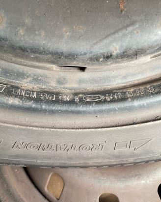 4 cerchi + pneumatici invernali