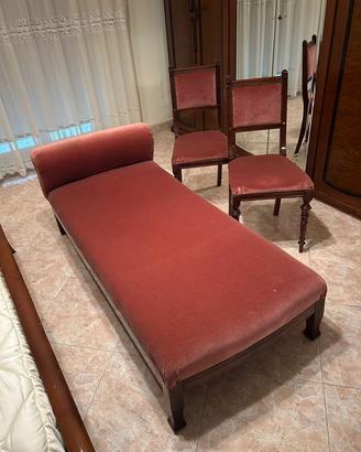 dormuse con 2 sedie 