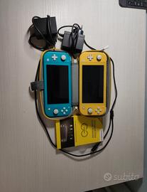 Set di 2 Nintendo switch, pellicole caricabatterie