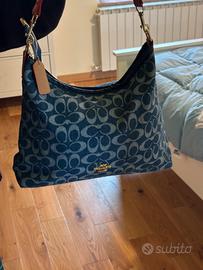 Borsa Coach Laurel Denim