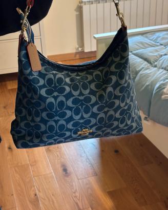 Borsa Coach Laurel Denim